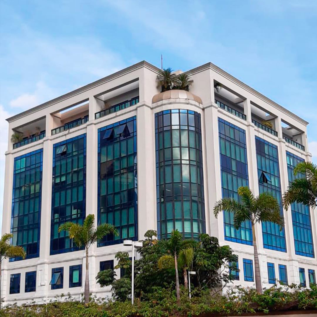 Fachada do prédio da Ágil Seguros